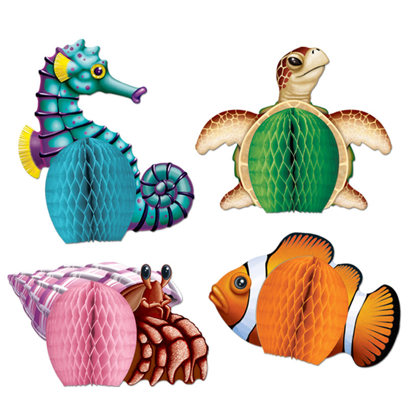 Mini centres de table Sea Creatures