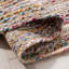 Tapis multicolore en coton tissé à plat à la main Herzig-1962801580