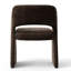 Ensemble de table de salle à manger pour 2 personnes avec table ronde et 2 fauteuils rembourrés en chenille-1047724798