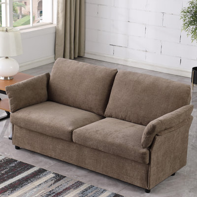 Lehew Fabric 70.05'' Reception Loveseat