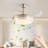 42 Inch 3 Tiers Design Modern LED Ceiling Fan With Light And Remote Control, Retractable Blades, Adjustable 6-Speed, Silent Operation DC Motor For Living Room, Bedroom, Dining Room
