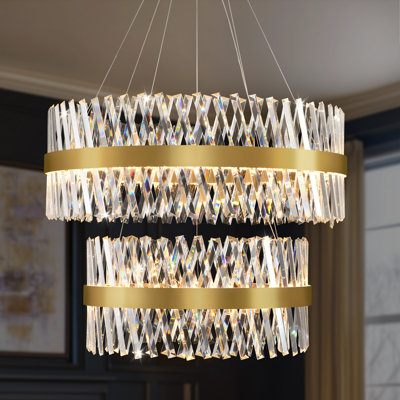 Luminaire suspendu à gradins à niveaux 31,5 po Stith