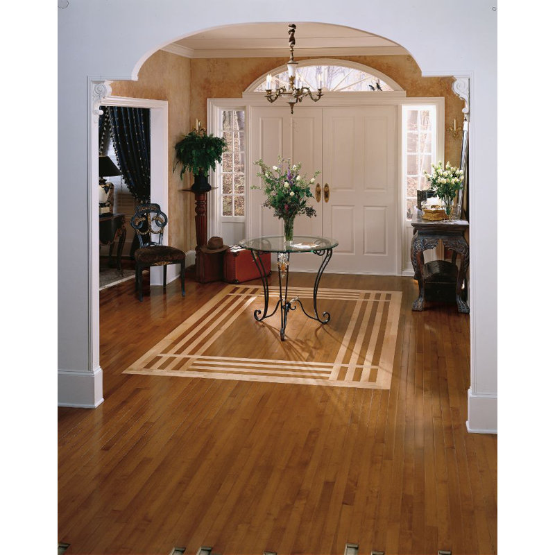 Parquet massif en érable de 3/4 po d'épaisseur x 2 1/4 po de largeur x longueur variable, Sumatra