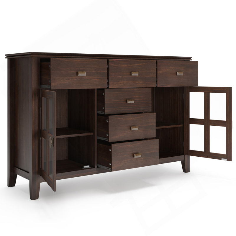 Buffet Artisan, Marron foncé