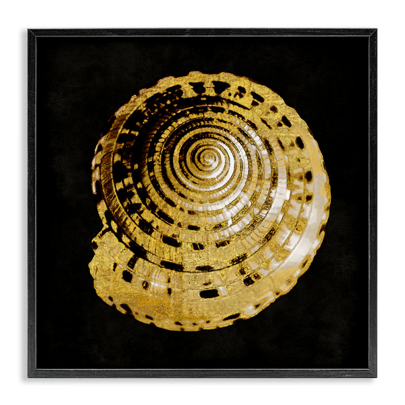 «Giclee Art» par Caroline Kelly, H 12 po x l 12 po, Cadre noir
