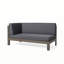 Banc d'extérieur en bois d'acacia Latica