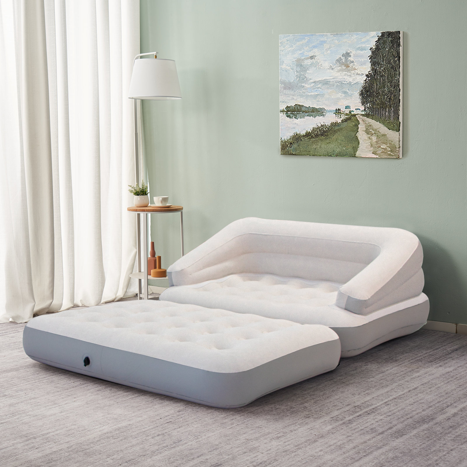 Alwyn Home Kendleshire Double Size Air Mattress Sofa Bed Wayfair