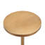 Meraux Antique Brass Adjustable Height Accent Table