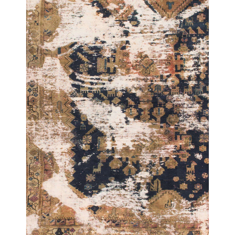 Abstract Indoor Rug, Rectangle 8' x 10'