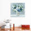 Be Happy Blue by Sally Swatland - Wrapped Canvas Painting-523420104