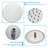 Topcraft 10-Inch Wall Mounted Round Shower System With Rough-In Valve