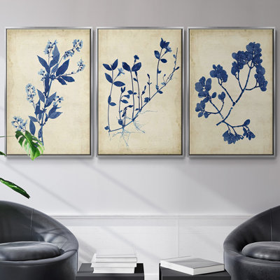 Liquide corail I, ensemble de 3 toiles encadrées sur toile