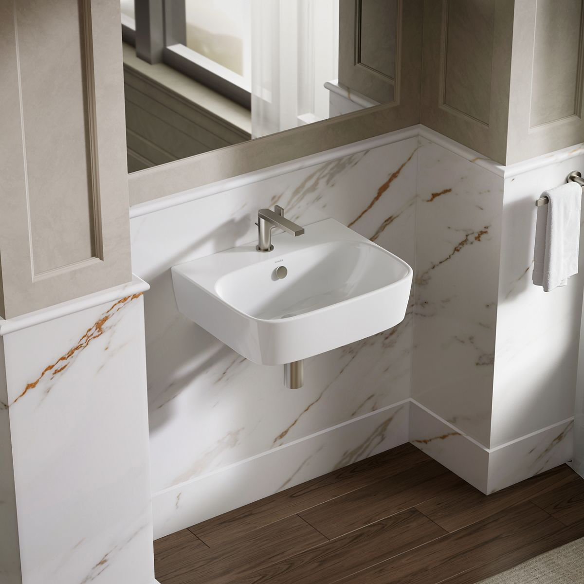 Kohler ModernLife™ Wall Mount Bathroom Sink & Reviews - Wayfair Canada