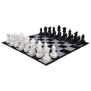 MegaChess 36 Inch Black Perfect Queen Giant Chess Piece