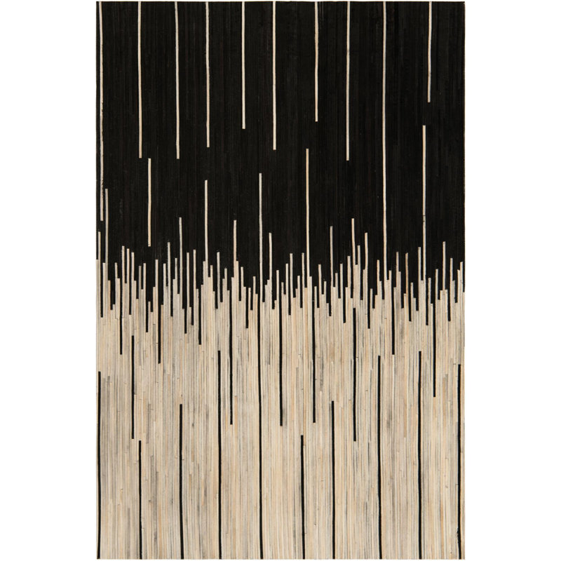 Sharv Abstract Indoor Rug, Rectangle 5'3" x 8'