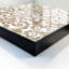 Key cabinet for wall, Opens to the right, 30x30x5, Black, A floral pattern with classic elegance, 