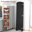 Paravent 8 panneaux, cloison de 5,57 pieds de hauteur, cadre en bois imperméable, écran d'intimité pliant autoportant pour une utilisation intérieure et extérieure, séparateur de pièce portable-581955372