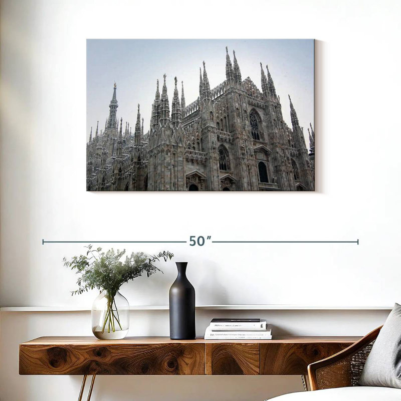 Ravi Milan Cathedral, 24" H x 36" W