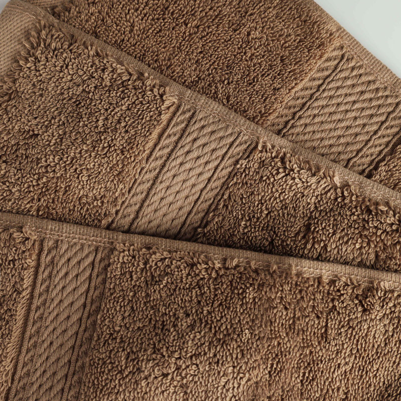 Coton luxueux et hautement absorbant Renata, Café au lait