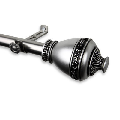 Kinbrae Adjustable Single Curtain Rod