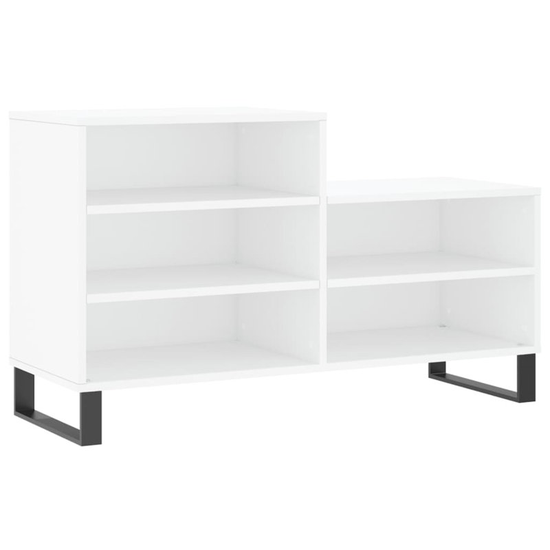 10 Pair Shoe Storage Cabinet, White
