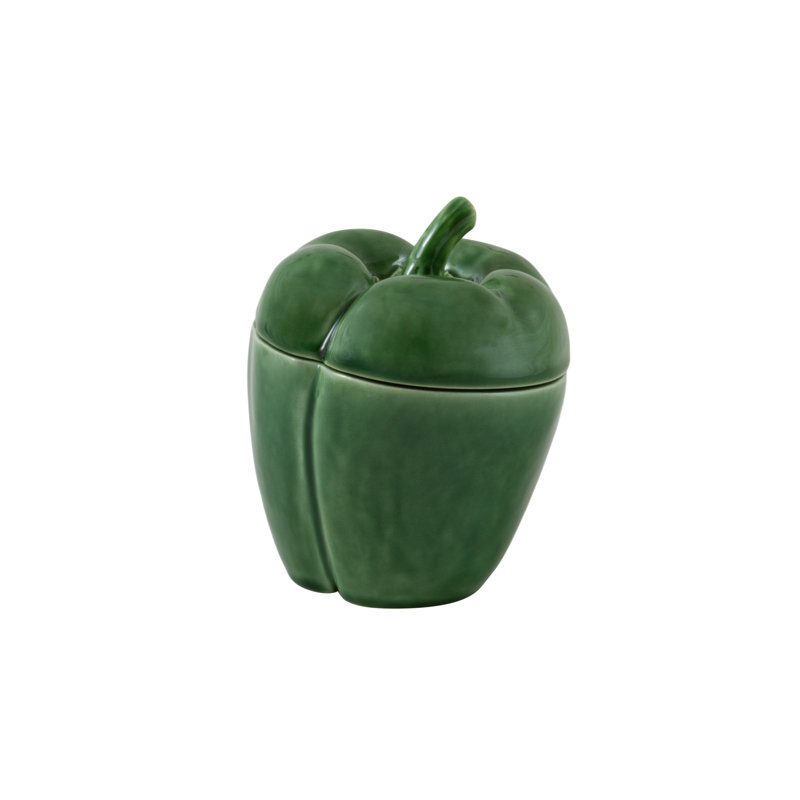 Petite boîte à poivre, Vert,  5.31" H x 4.5" W x 4.5" D