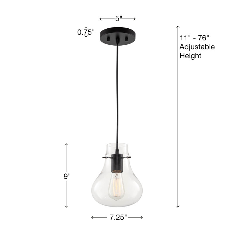 1 - Light Single Pendant