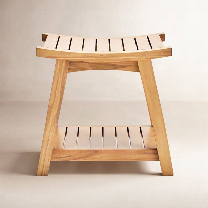 Ometepe 19" W Teak Shower Bench