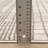 Harlow Etched Stripes Ivory/ Brown Area Rug-2121859802