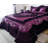 Midnight Bloom Satin Floral Comforter-789473769