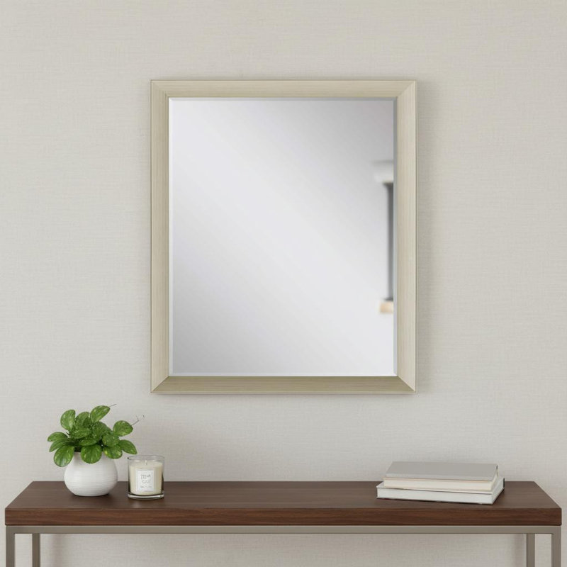 31" Silver Accent Mirror