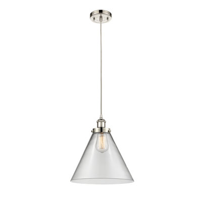 Luminaire suspendu conique à 1 lumière Gendron