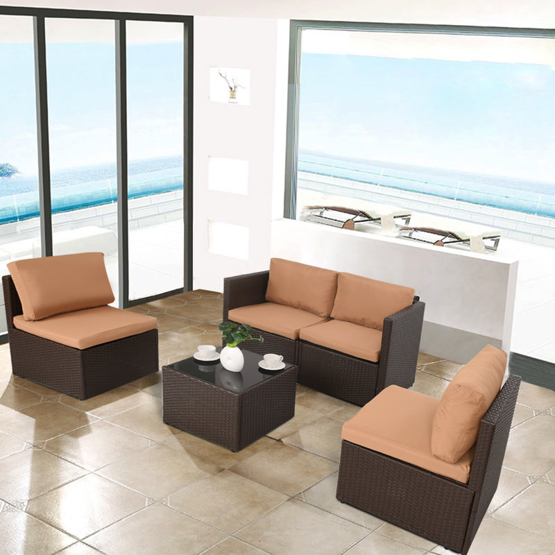 Janetta 4 Seater Sofa Set