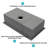 Large Undermount Workstation Sink – Deep Single Bowl