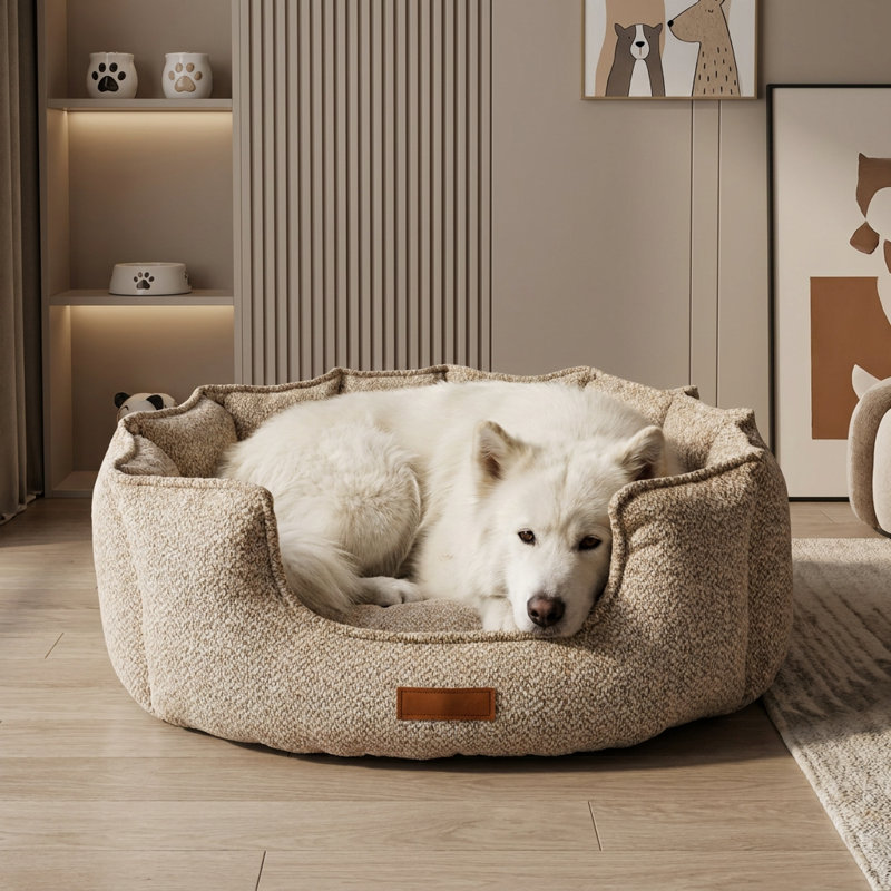 Lit pour chien Snuggle, L 29,9 po, Crème