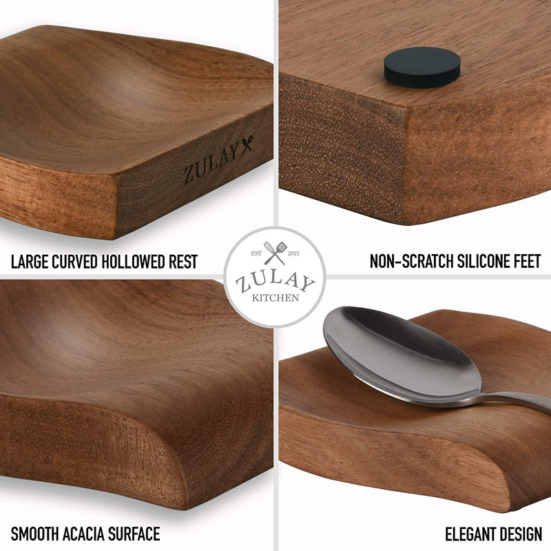 Wood Spoon Rest