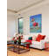 Santa on the Water 1 Piece Wrapped Canvas Painting-1495569442