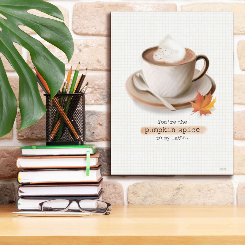 «Pumpkin Spice II» sur toile par House Fenway, H 16 po x l 12 po x P 0,75 po