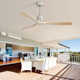 Nicola 52" 3 - Blade Standard Ceiling Fan with Remote Control