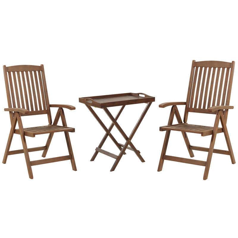 Copeland 2 - Person Garden Lounge Set with Cushions