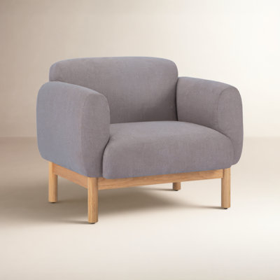 Mattia Oak Armchair