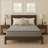 Mattresses, Restonic 2-Sided 9\" Medium Comfort Foam Core Queen Mattress | Foam | Grey+Blue-2044547224