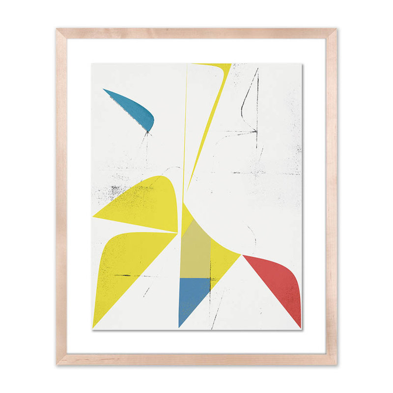 Mirbel par Bangbouh Studio - impression encadrée, Naturel, H 24 po x l 20 po x P 1,5 po