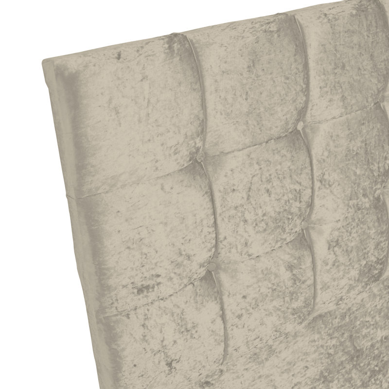 Barlow Upholstered Headboard, Cream, Kingsize