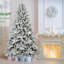 Arbre de Noël floqué PEPVC-1104521675