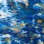Tapis bleu abstrait tissé à la machine-1094258462
