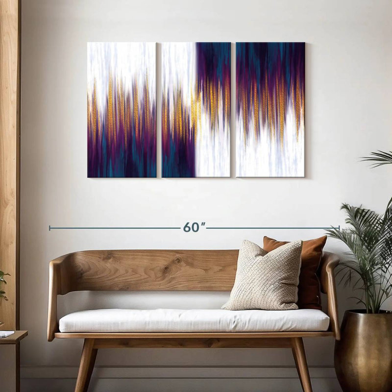 Avery Opposite Paint Drips, 28" H x 45" W