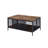 Winam Antique Oak & Black Finish Coffee Table