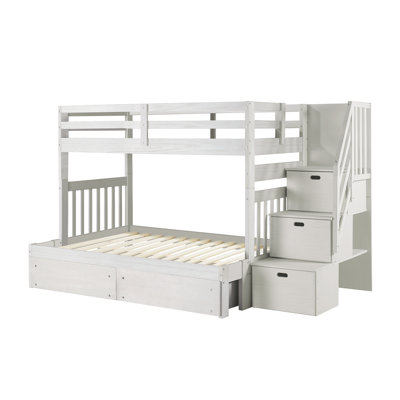 Ahmia Kids Twin Over Full Bunk Bed