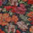 Motif floral noir
